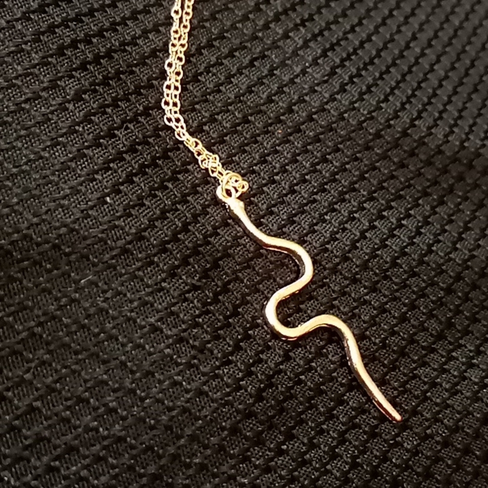 NWT Fashion Jewelry Snake Necklace